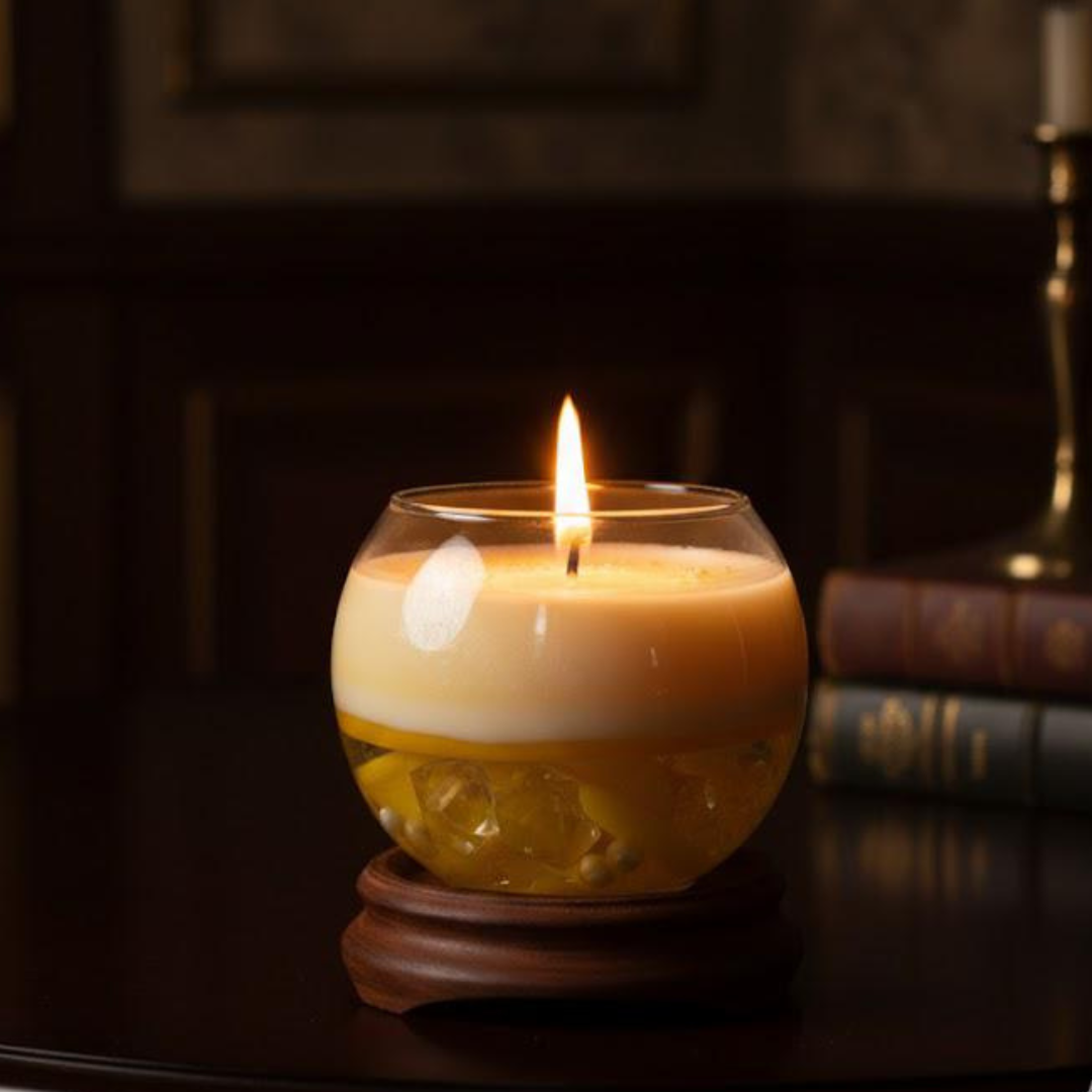 Luxury Water-Based Layered Candle - Handcrafted Soy Wax Candle Gift for Any Occasion