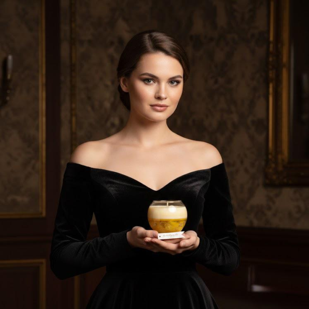 Luxury Water-Based Layered Candle - Handcrafted Soy Wax Candle Gift for Any Occasion